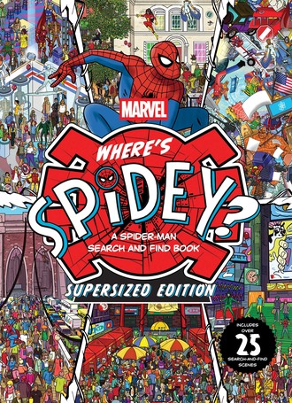 Marvel Where's Spidey?: A Spider-Man Search and Find Book Supersized Edition - Book