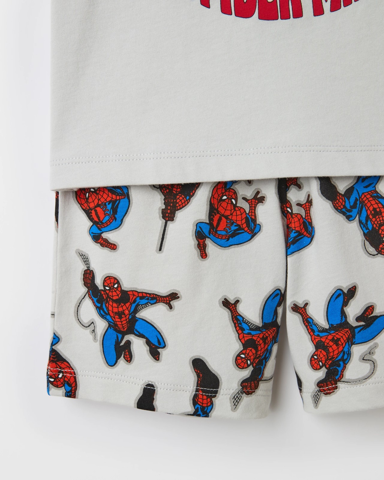 Licensed Marvel Spider-Man Australian Cotton Younger Boys Pyjama Set 4 of 4
