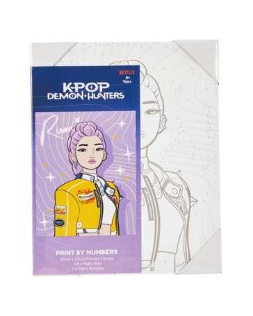 Anko KPop Demon Hunters Paint by Numbers Kit - Rumi