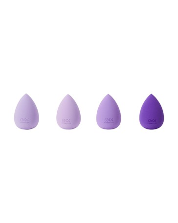 OXX Cosmetics 4 Pack Blender Sponge - Purple