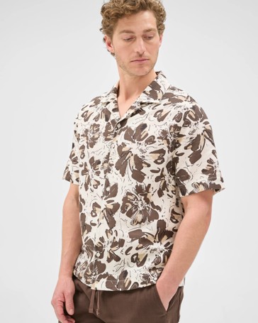 Preview Resort Short Sleeve Floral Shirt
