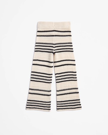 Australian Cotton Fashion Crochet Stripe Pants