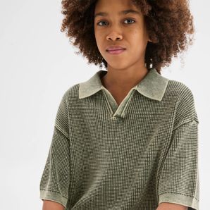 Australian Cotton Knit Polo T-Shirt product image