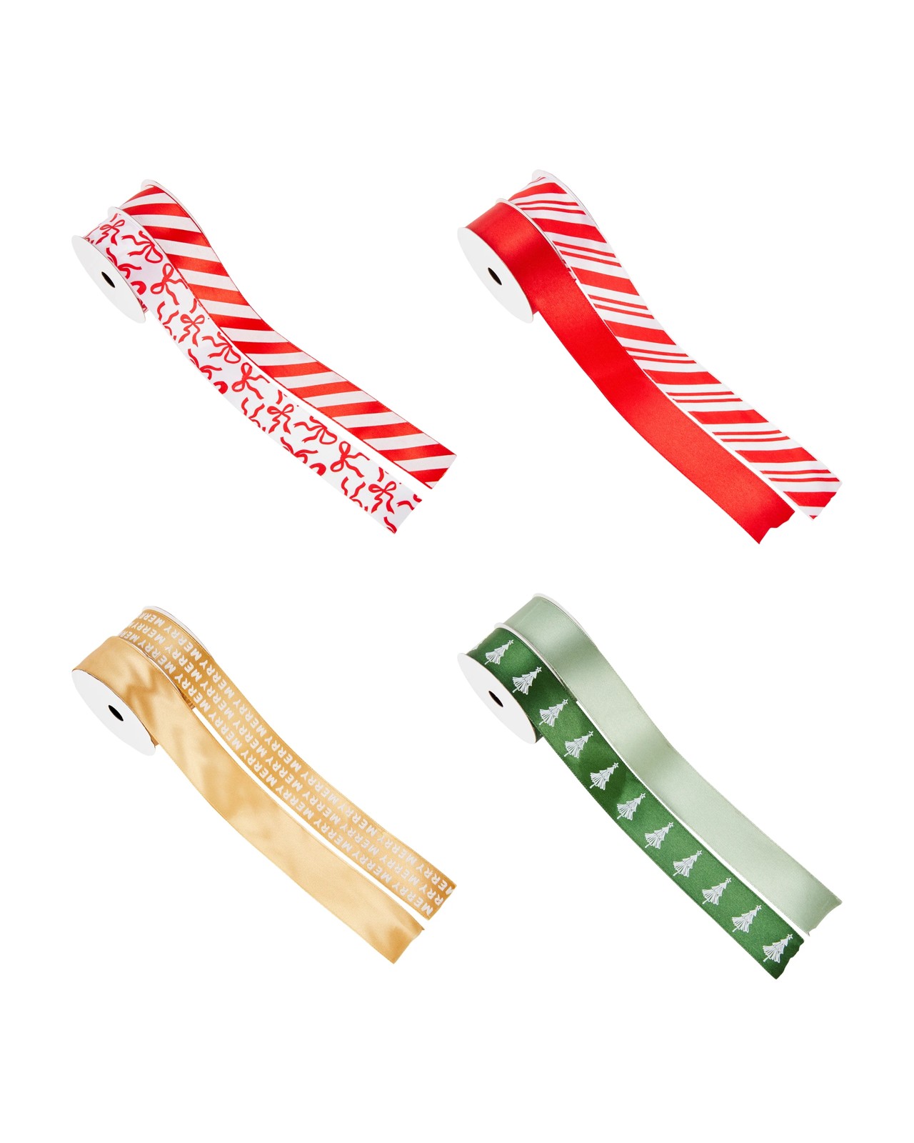 Anko 2 Pack Christmas Gift Ribbons - Assorted 2 of 3
