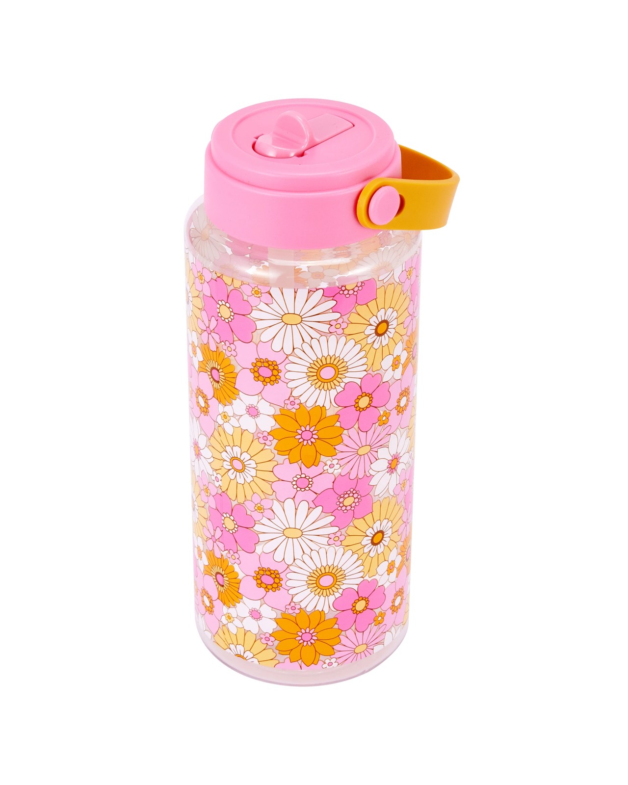Anko 1L Drink Bottle with Handle - Flower 3 of 5