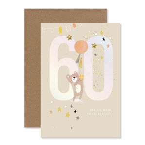 Connections from Hallmark 60th Birthday Card - 60 And So Much To Celebrate!