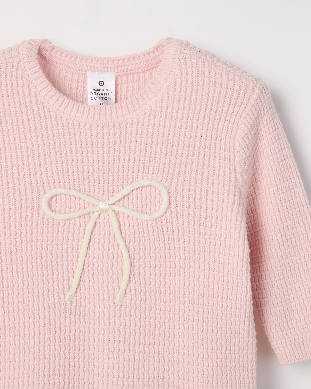 Baby Organic Cotton Knit Top & Pants 2 Piece Set 3 of 4