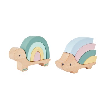 5 Piece Silicone Stacking Toy, Assorted - Anko