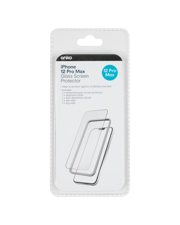 iPhone 12 Pro Max Glass Screen Protector - Anko