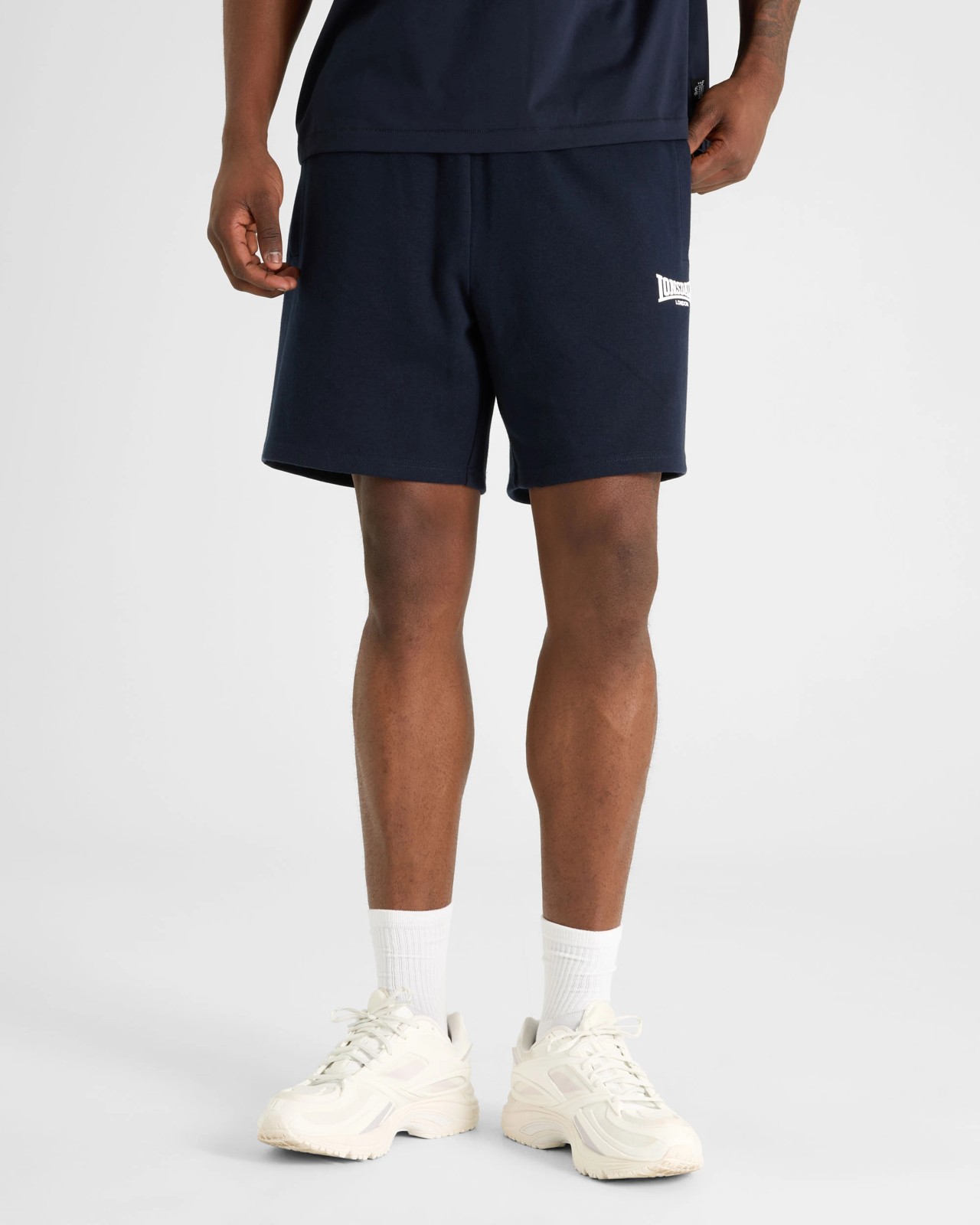 Lonsdale London Double Knit Shorts - Navy 2 of 6
