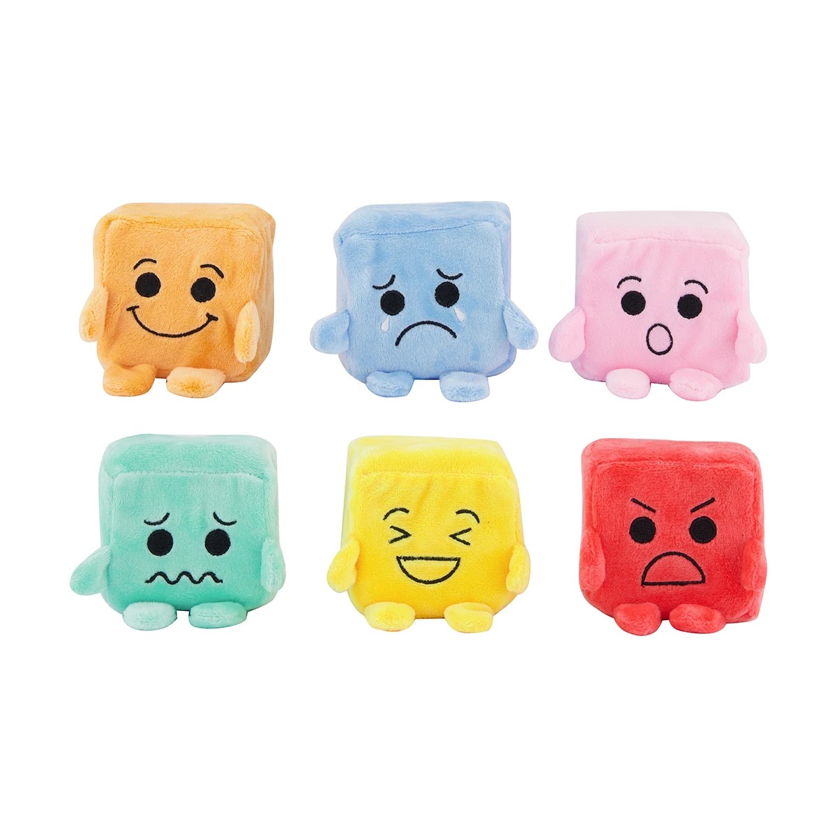 Mini Emotion Blocks Plush, Assorted - Anko | Target Australia