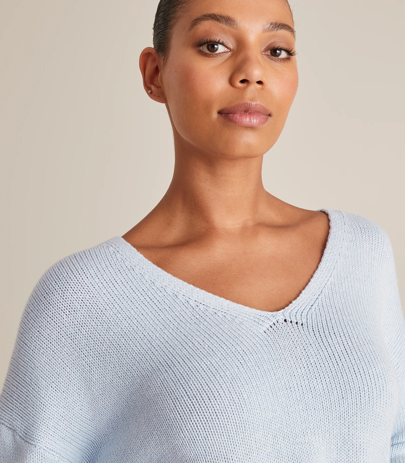 Australian Cotton Deep VNeck Jumper Target Australia