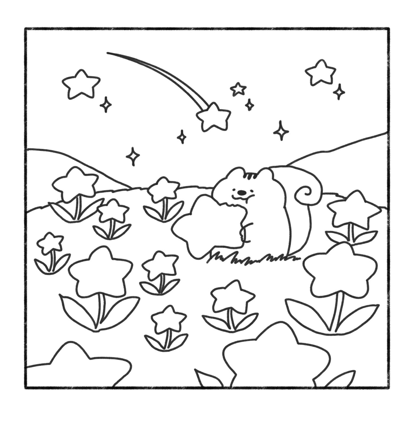 Cosy Cottage: Cute and Relaxing Colouring Book by Cherry Lam - Book 3 of 4