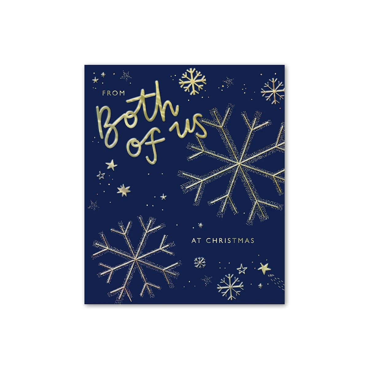 Hallmark Christmas Card - Navy Flake 3 of 3