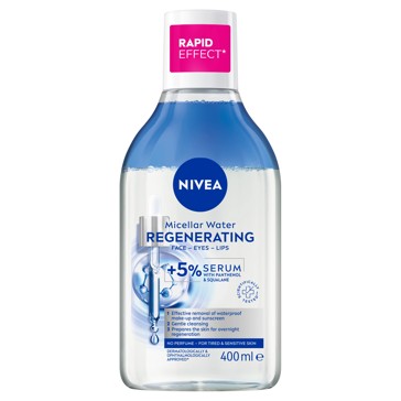 Nivea Regenerating Micellar Water 400ml - 5% Serum with Panthenol and Squalane