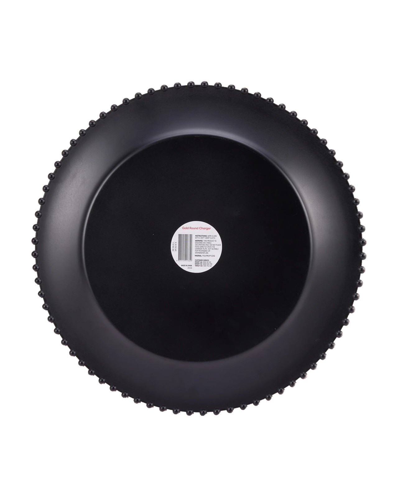 Anko Gold Round Charger 6 of 6