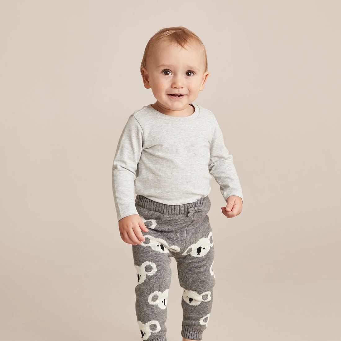 Baby Knit Pants Grey Koalas Target Australia
