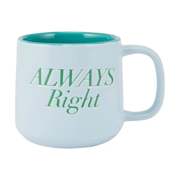 Blue Always Right Mug - Anko