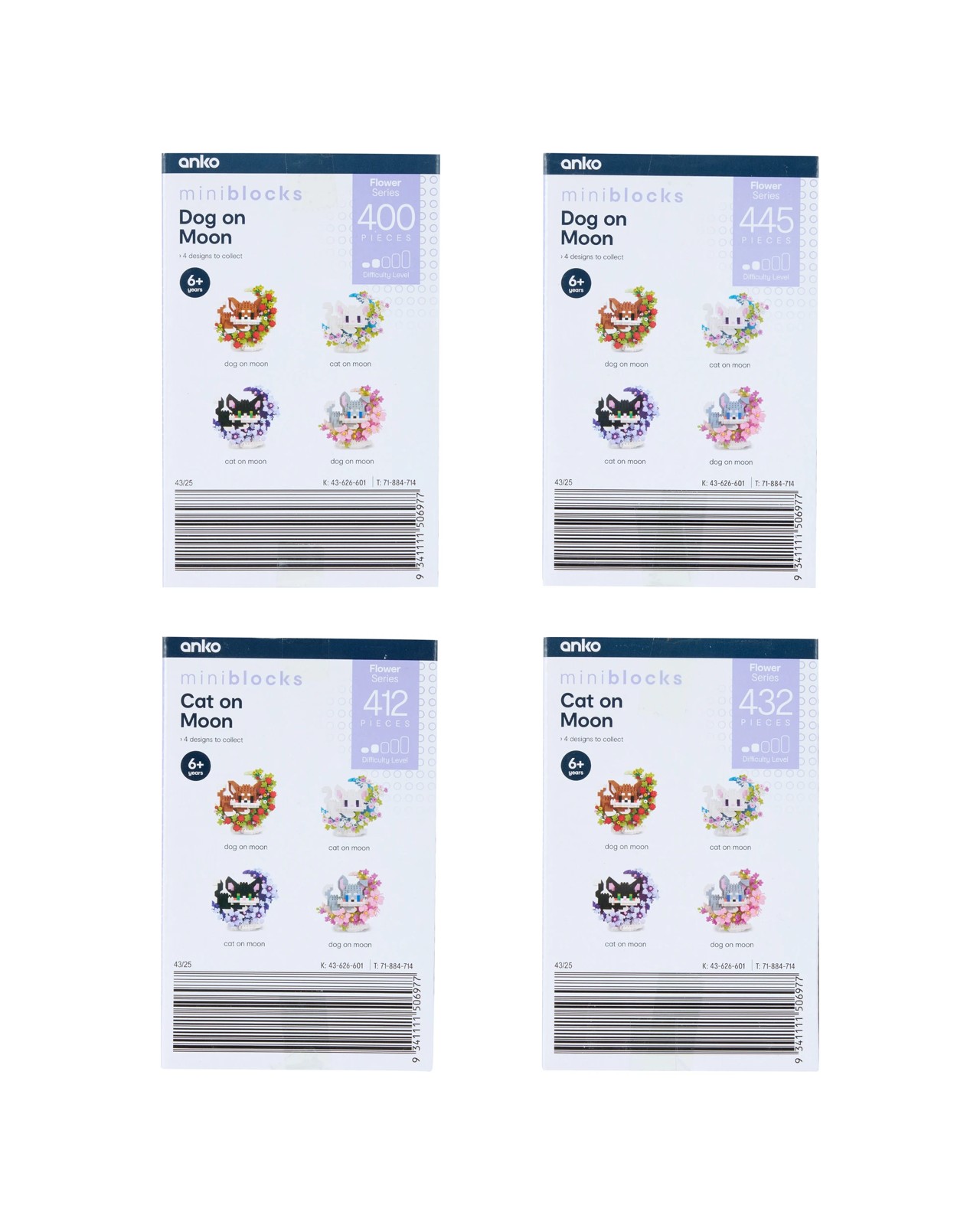 Mini Blocks Flower Series - Assorted 6 of 6