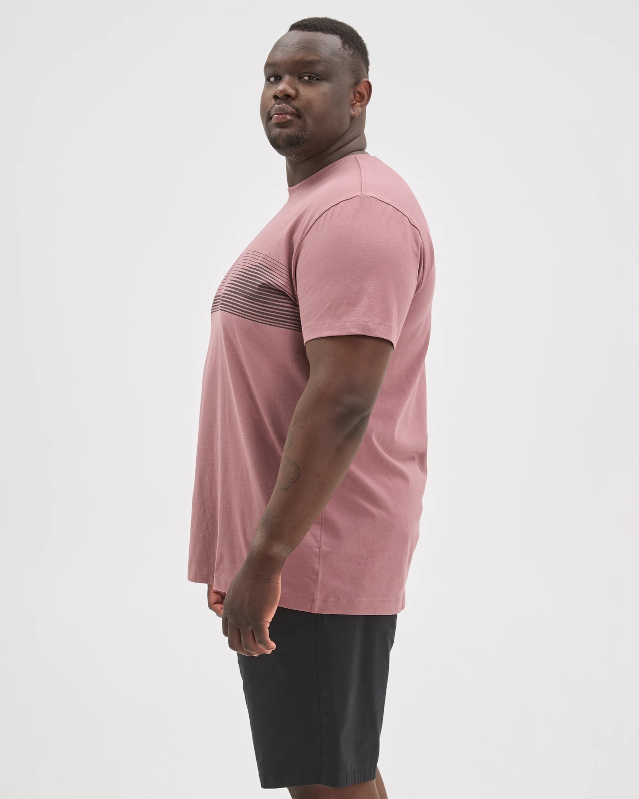 Plus Size Australian Cotton Graphic T-Shirt - Rose Taupe 5 of 6