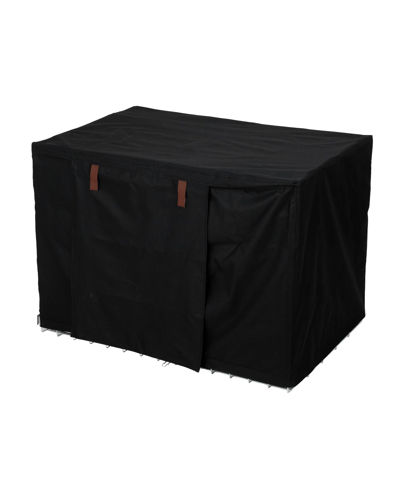 Anko Pet Crate Cover - Black, Extra Large 3 of 6