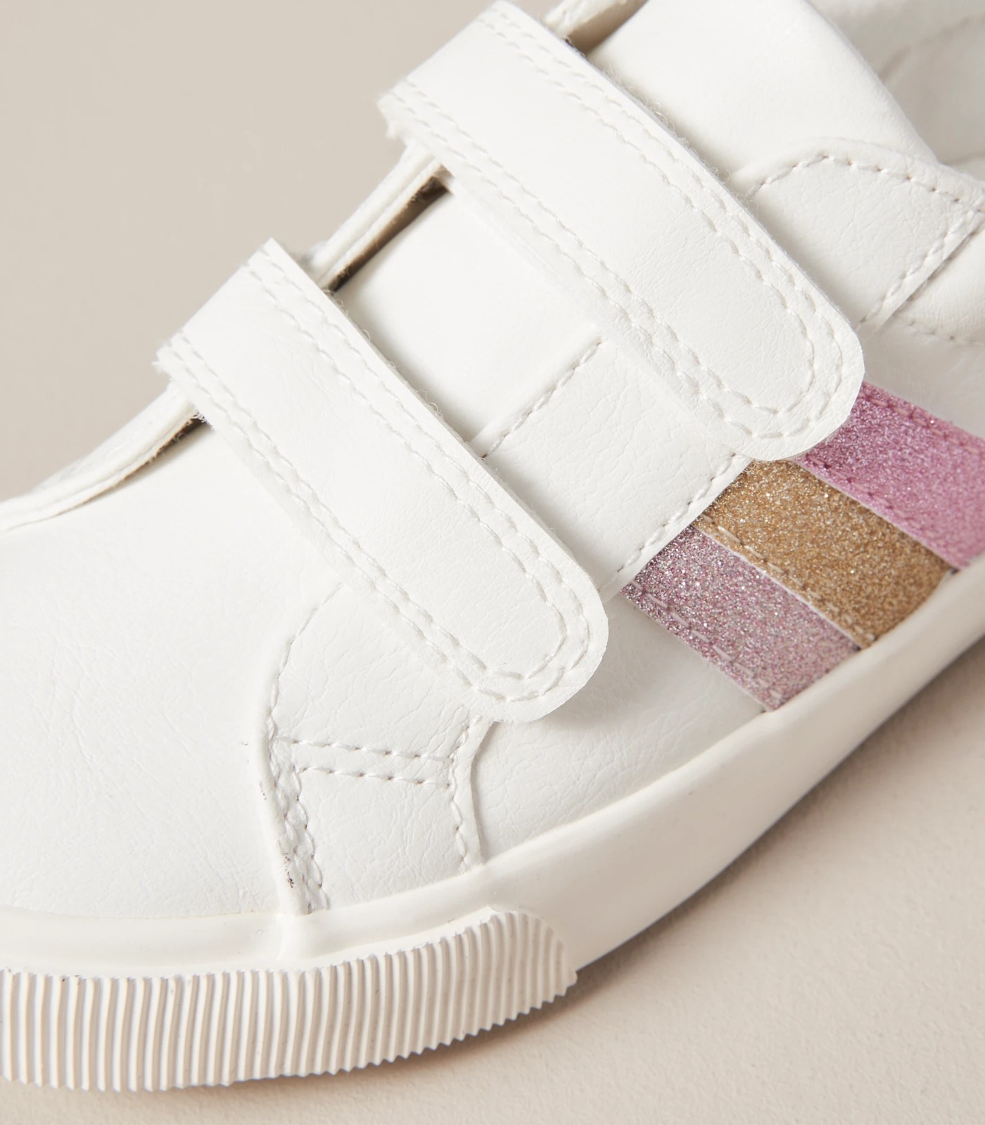 Kids Junior Double Strap Sneakers 2 of 3