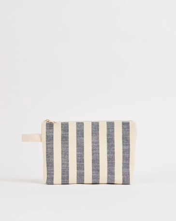 Printed Canvas Swim Bag