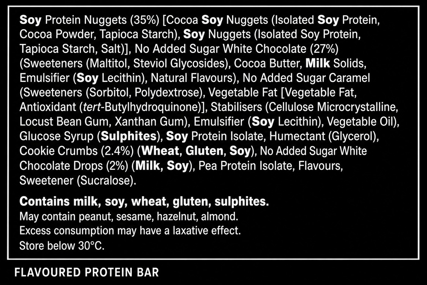 Musashi Protein Crisp White Choc Cookies and Cream Protein Bar 60g 3 of 3