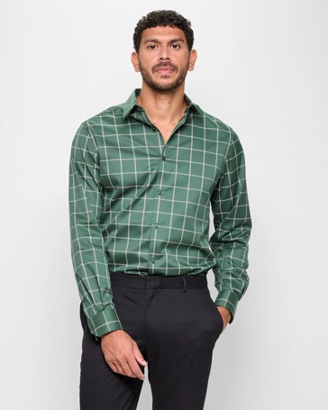 Non Iron Long Sleeve Business Shirt - Preview
