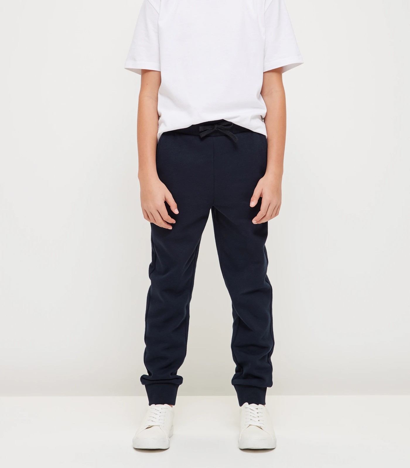 Navy blue Womens Australian Cotton Blend Jogger Trackpant