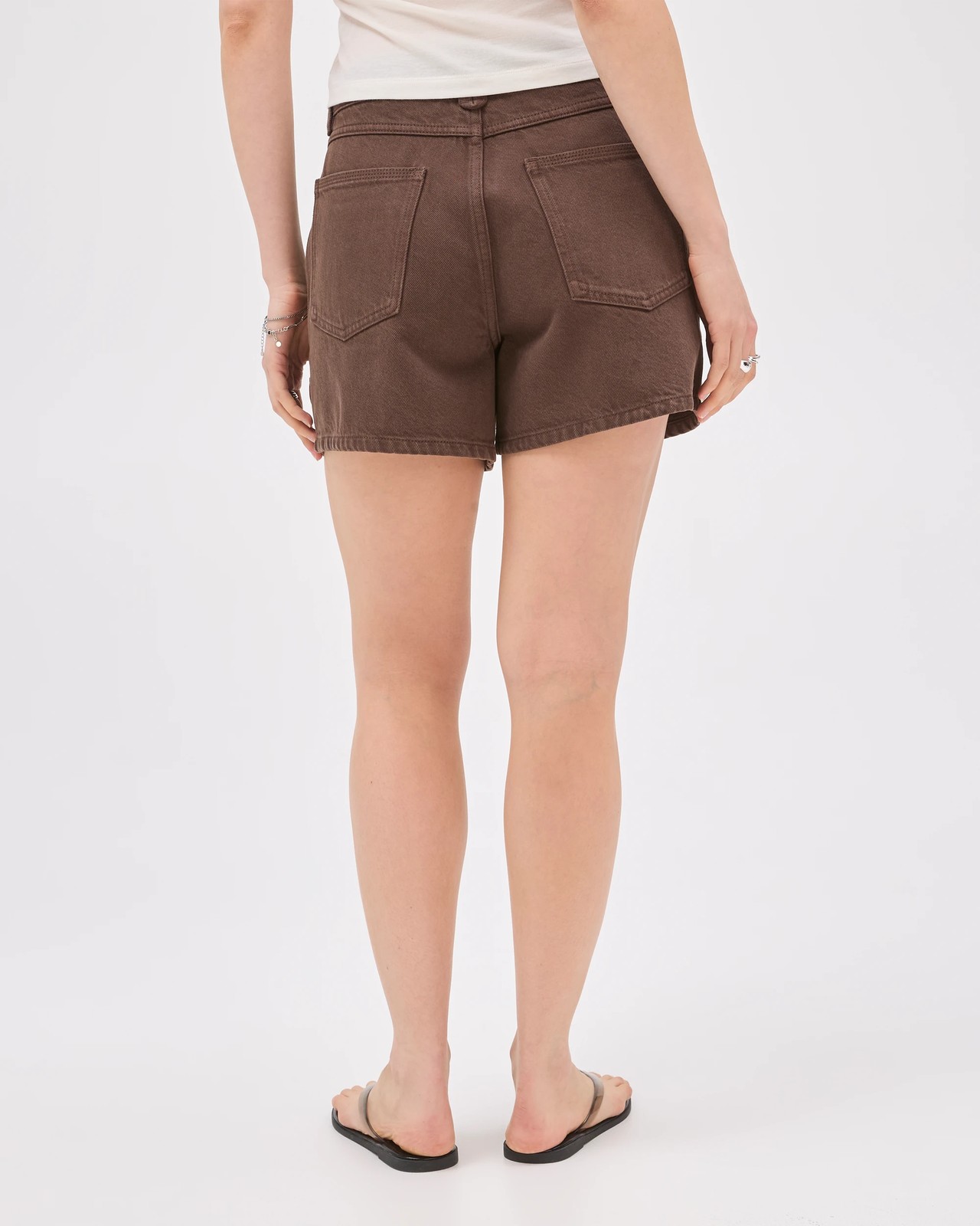 Lily Loves Cotton Rich High Rise Denim Shorts 3 of 6