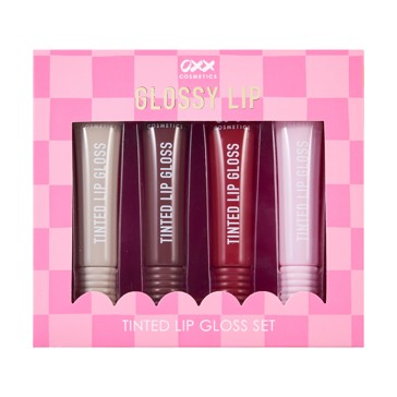 Glossy Tinted Lip Gloss Set - OXX Cosmetics