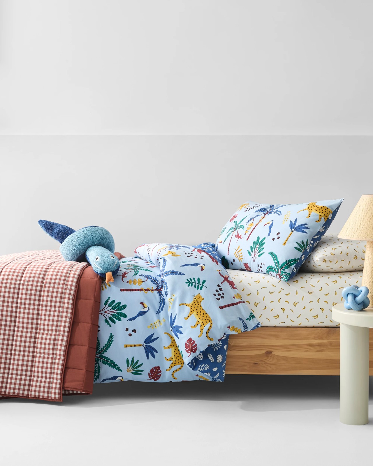 Arlen Jungle Australian Cotton Kids Quilt Cover Set 2 of 5