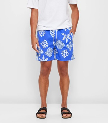 Commons Printed Volley Shorts