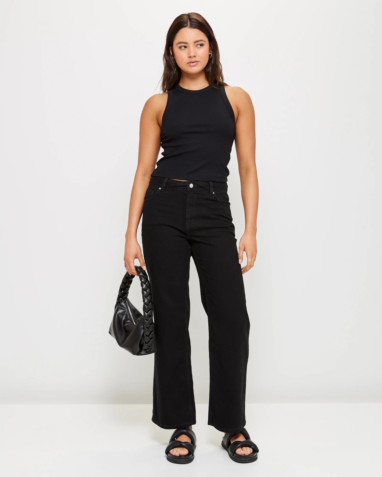 Australian Cotton Rib Racer Tank Top - Lily Loves 2 of 5