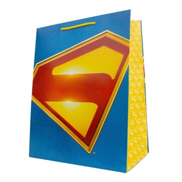 Hallmark Superman Shield Gift Bag - Medium