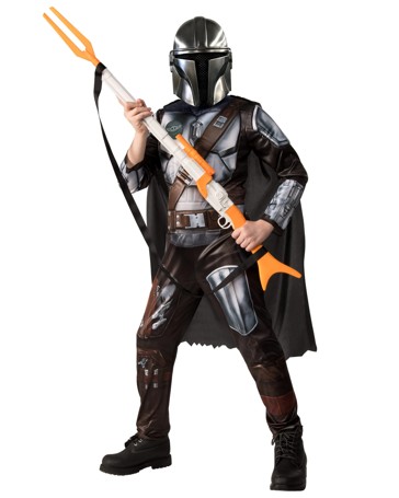 Star Wars Mandalorian Kids Costume Size 6-8yrs