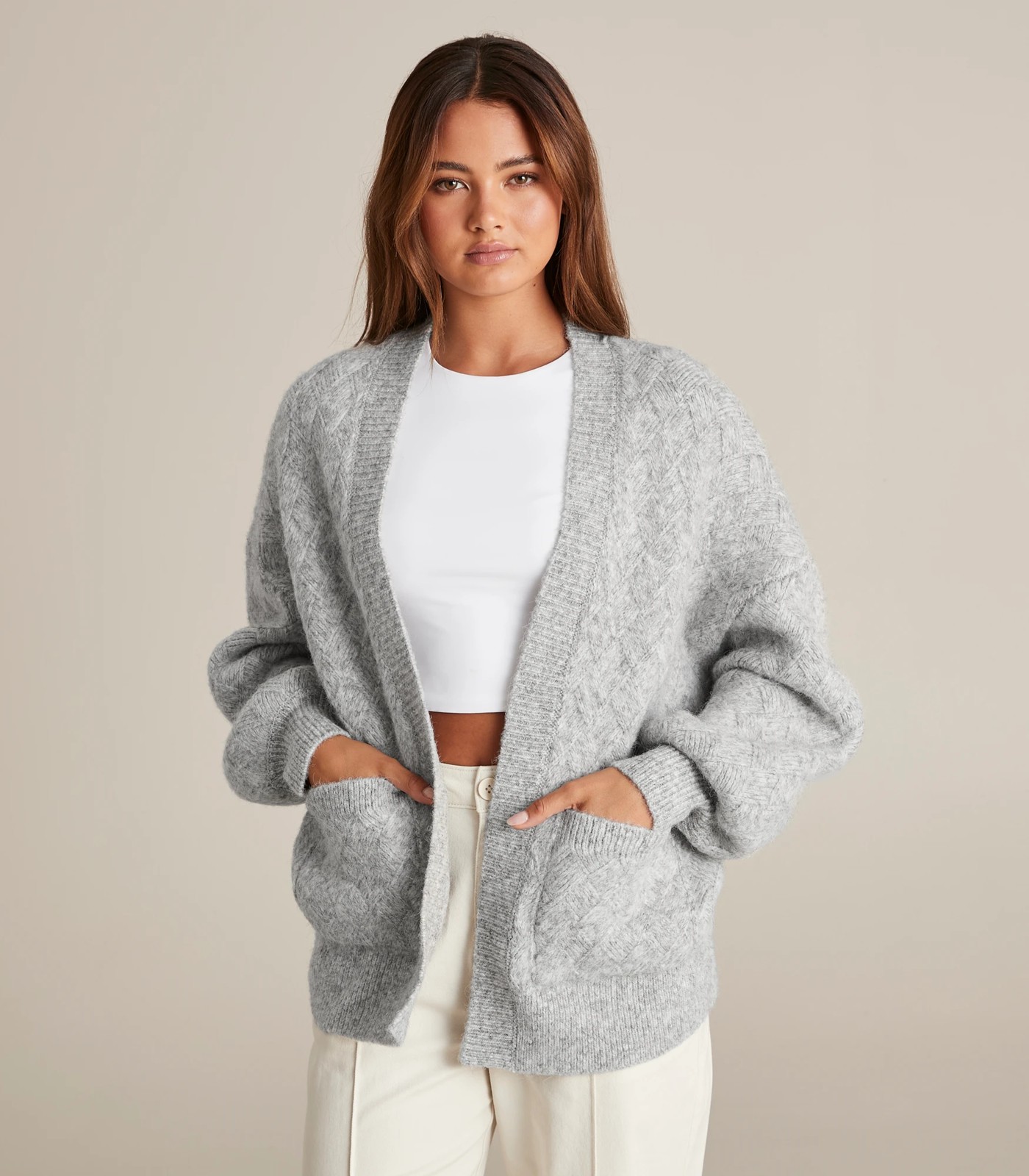 Lily Loves Slouchy Oversized Cardigan Target Australia