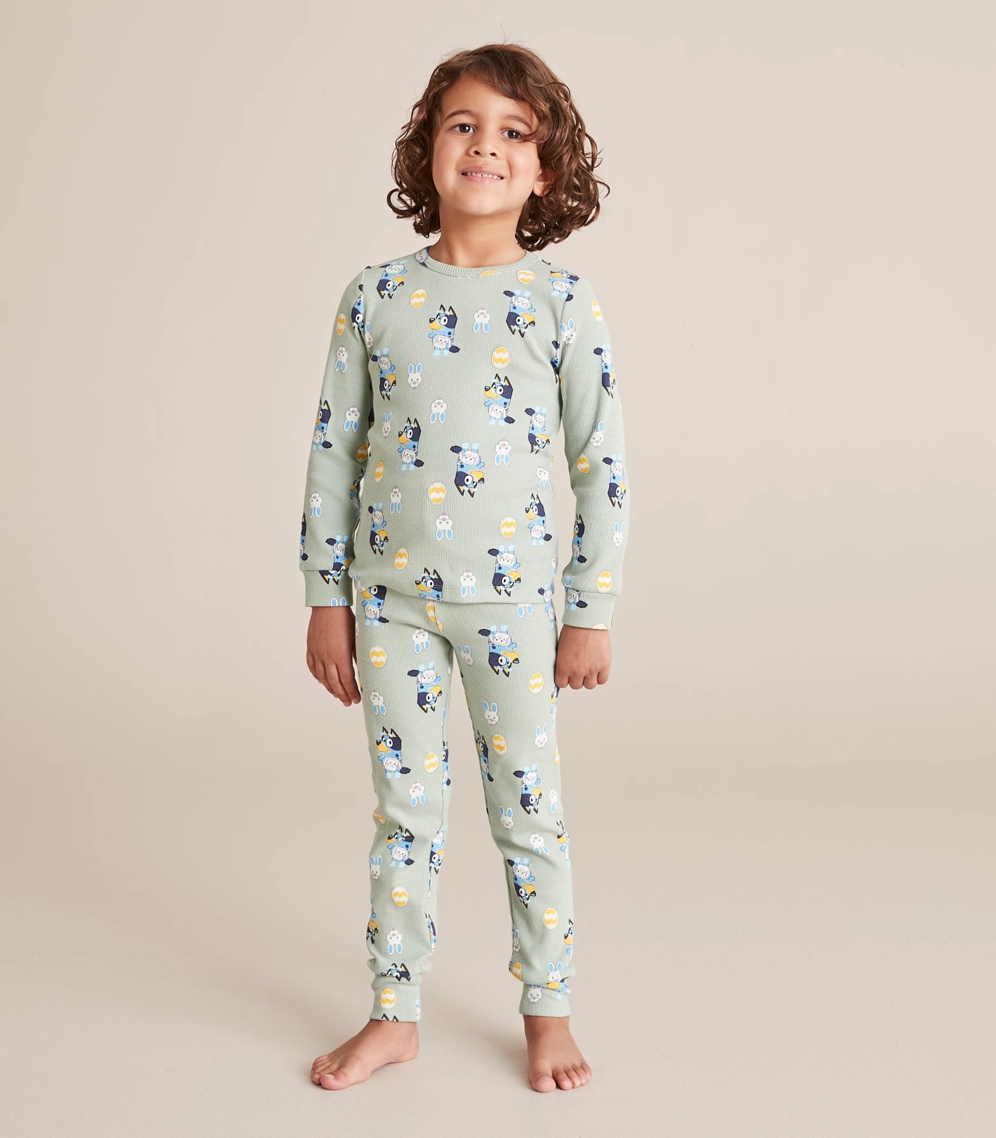 Bluey Easter Cotton Rib Pyjama Set Target Australia