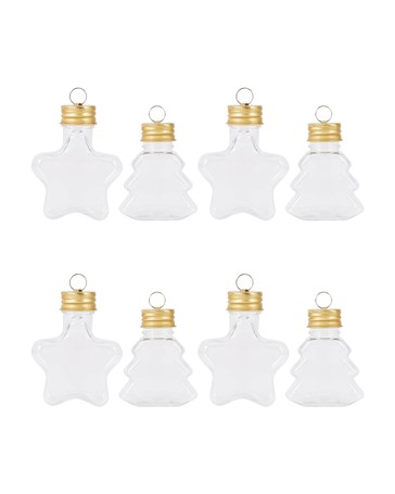 Anko Christmas Craft Fillable Bottle Ornaments