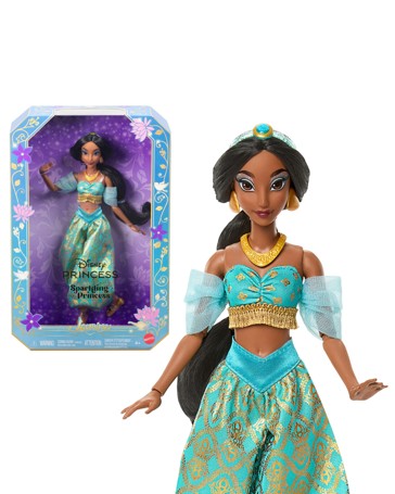 Disney Princess Sparkling Princess Series Jasmine Fashion Doll