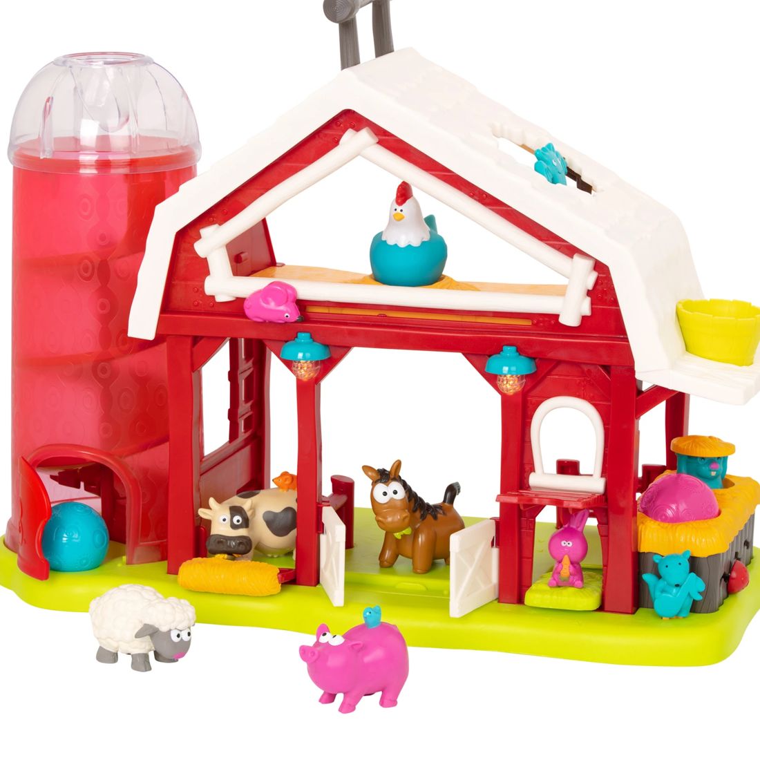 B. toys Musical Fun Farm Barn Playset & Farm Animals Target Australia