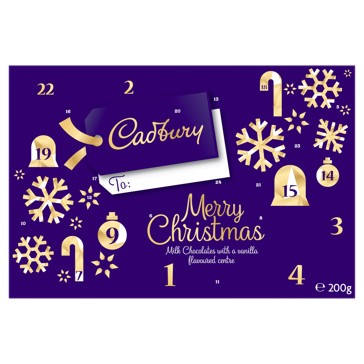 Cadbury Dairy Milk Advent Calendar - 200g