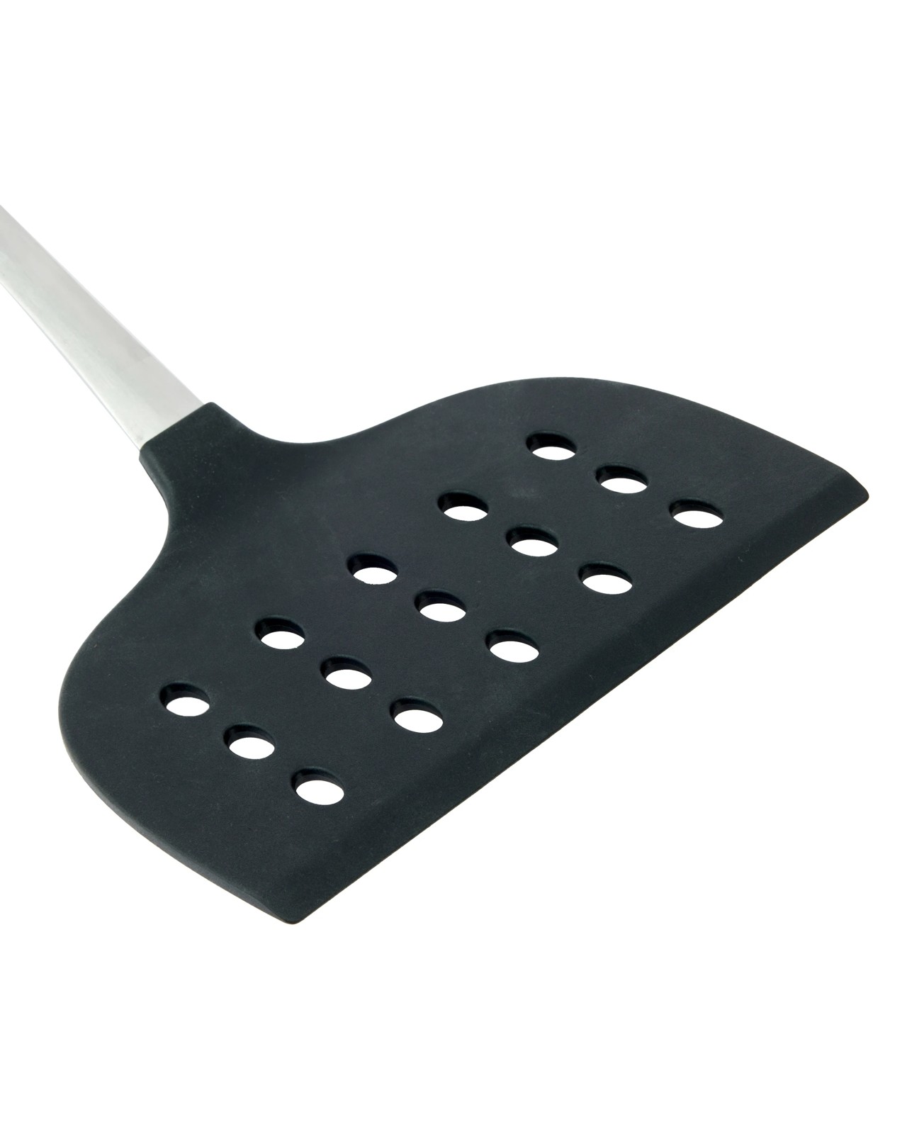 Anko Silicone & Stainless Steel Large Slotted Turner with Soft Touch Handle 2 of 5