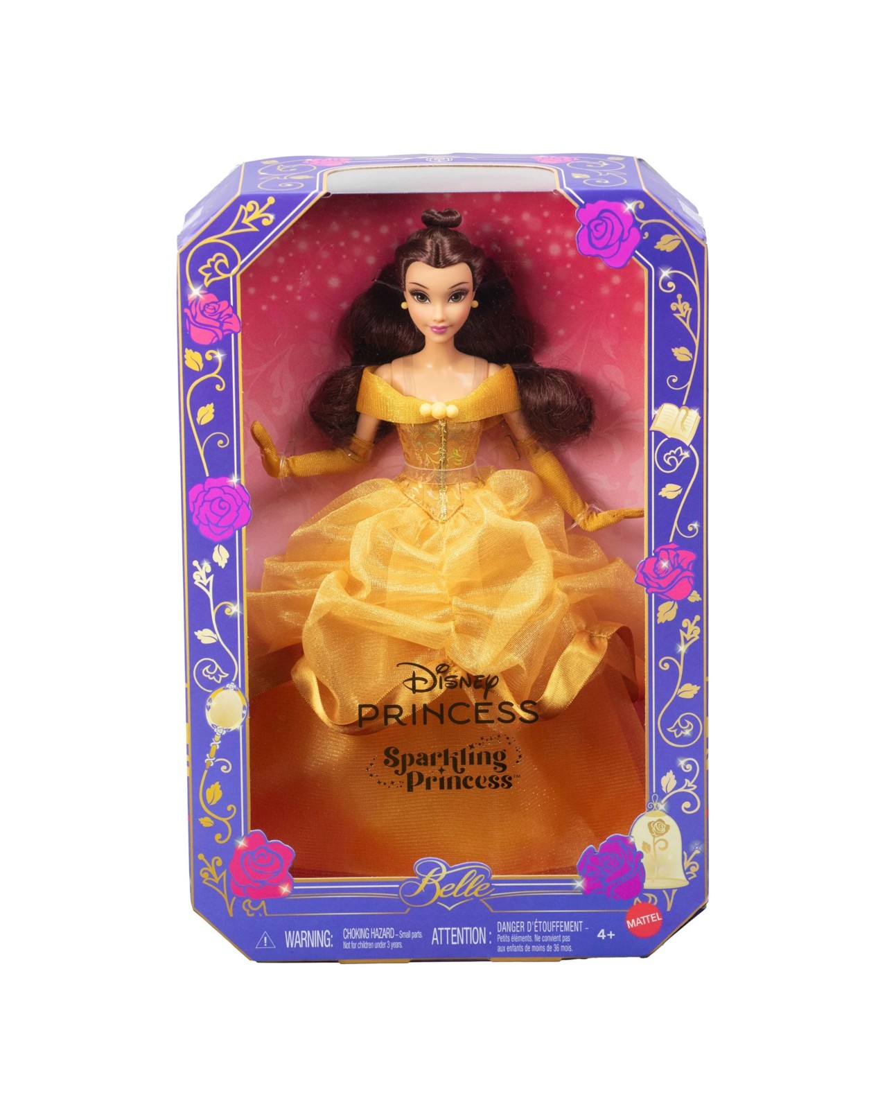 Disney Princess Sparkling Princess Series Belle Fashion Doll 3 of 6
