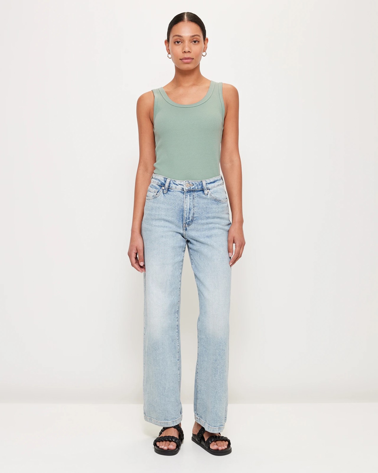Australian Cotton Rib Tank Top 2 of 6