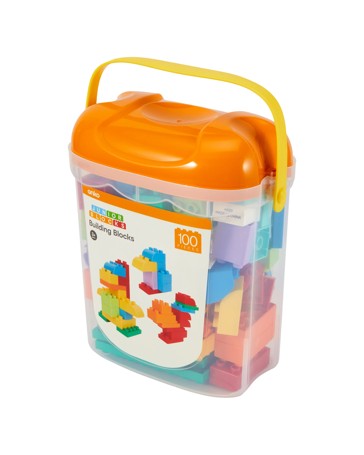 100 Piece Junior Blocks Building Blocks