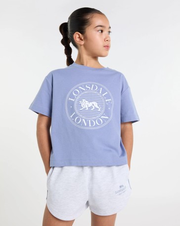 Oversized T-Shirt Blue - Lonsdale London