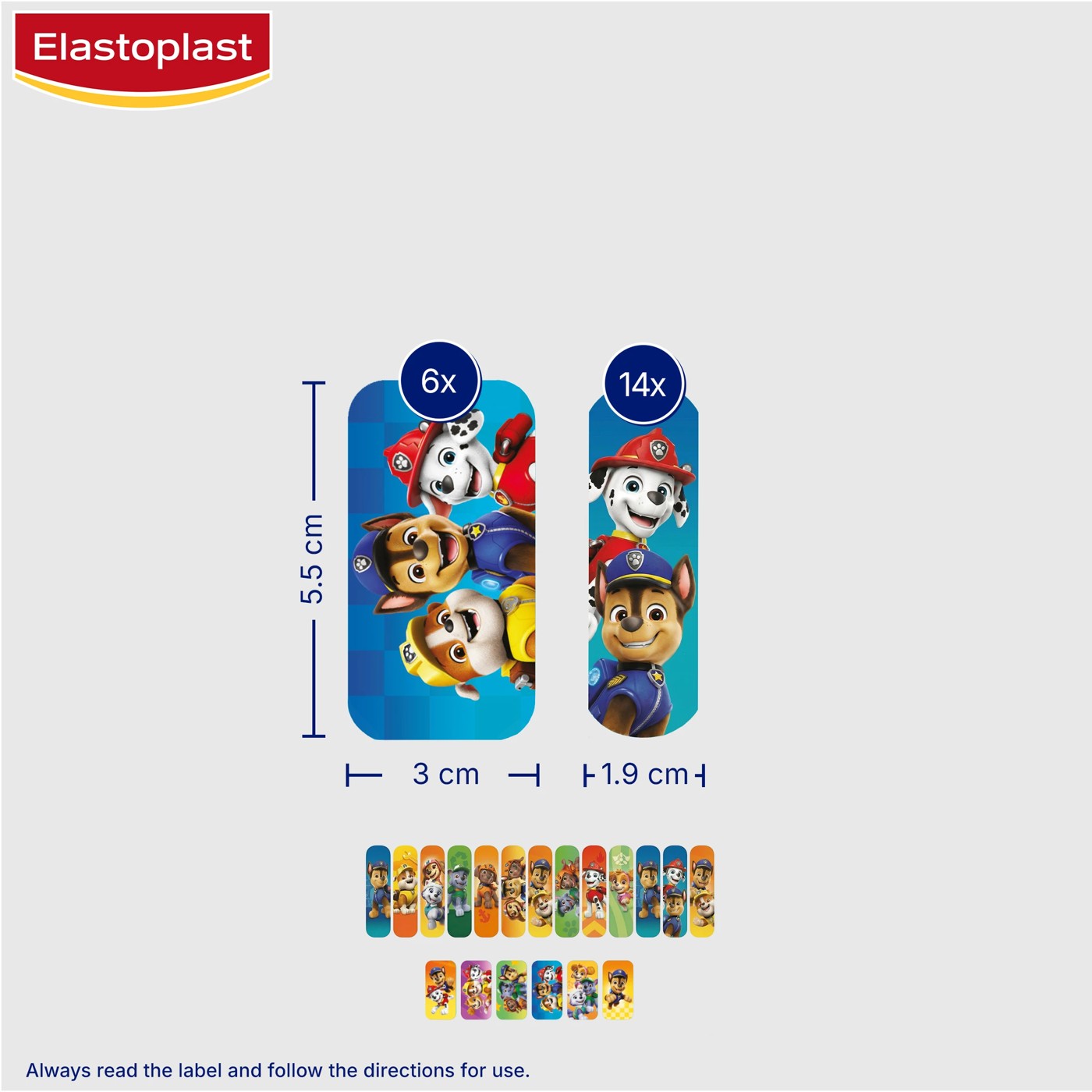 20 Piece Elastoplast PAW Patrol Plasters 5 of 5