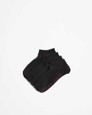Cotton Blend Lightweight Low Cut Socks 4 Pack - Bonds